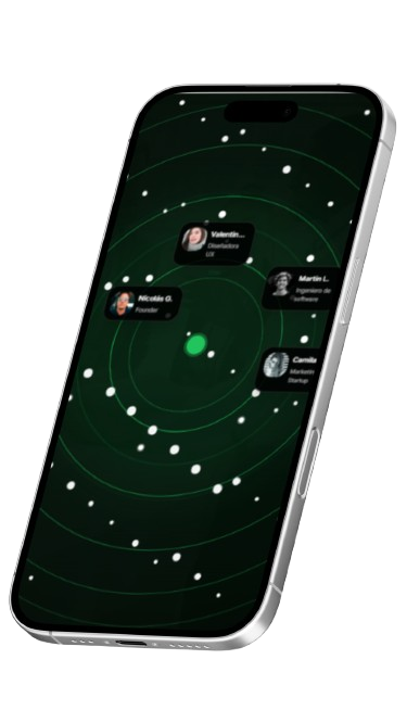 Close2me: radar de personas en el venue